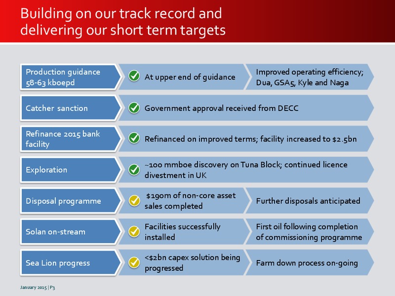 Investor Presentation – Premier Oil – slide 2