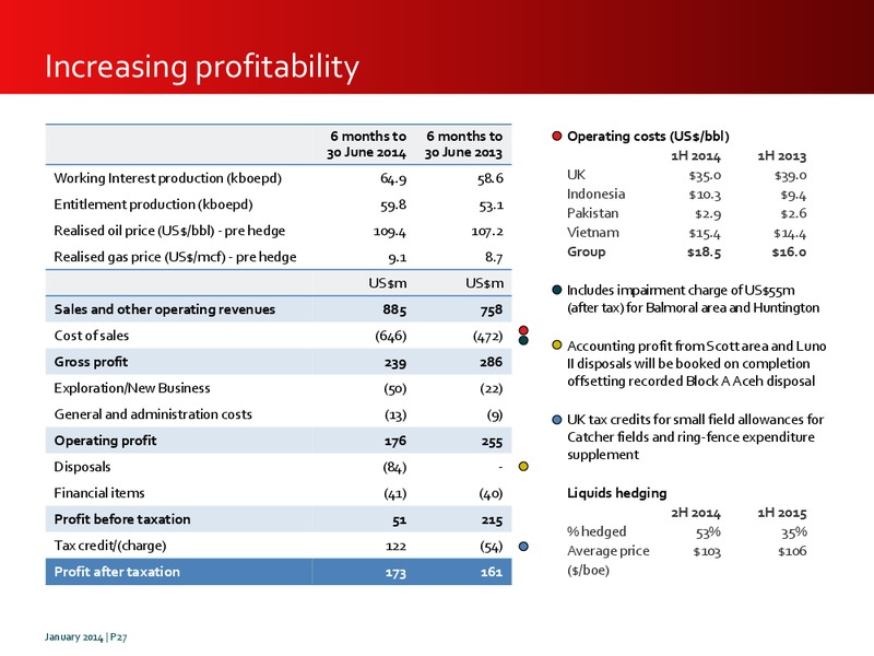 Investor Presentation – Premier Oil – slide 26