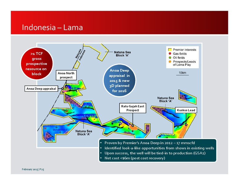 INVESTOR PRESENTATION – Premier Oil – slide 24