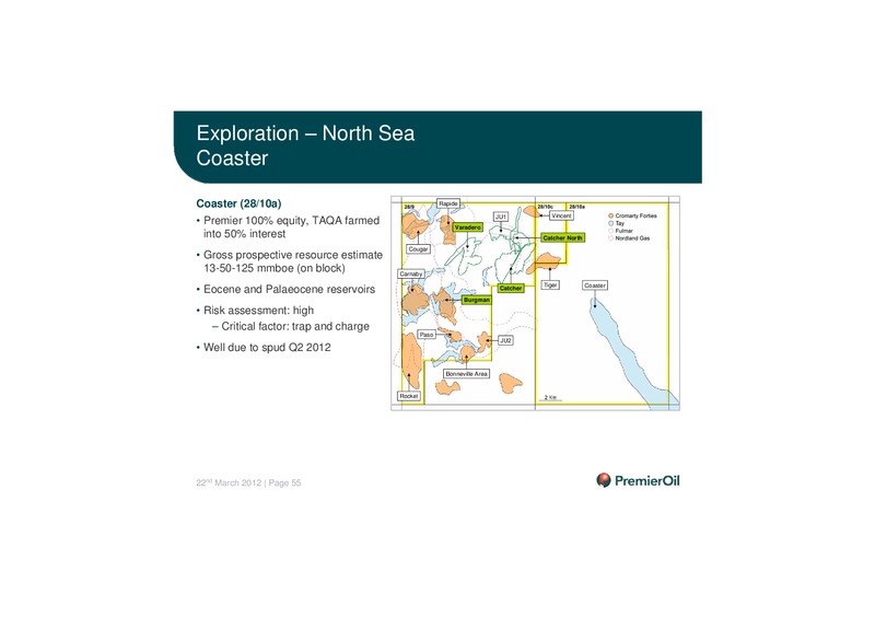 2011 ANNUAL RESULTS PRESENTATION – Premier Oil – slide 56
