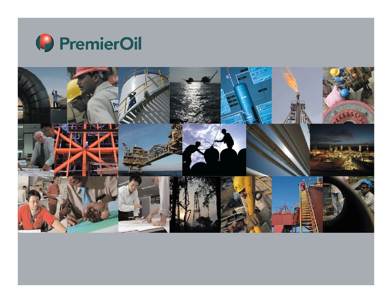INVESTOR PRESENTATION – Premier Oil – slide 7
