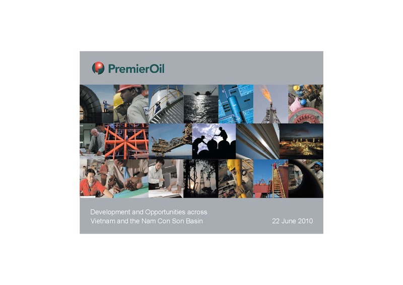 INVESTOR PRESENTATION – Premier Oil – slide 1