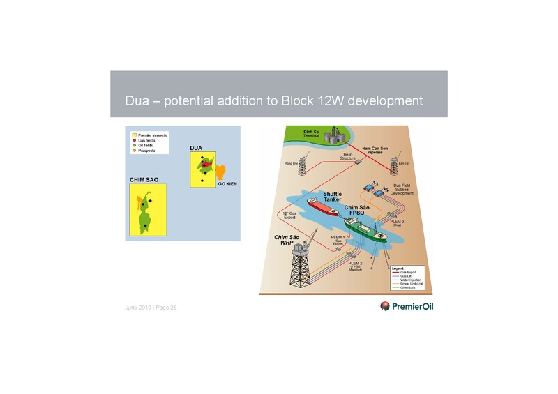 INVESTOR PRESENTATION – Premier Oil – slide 27
