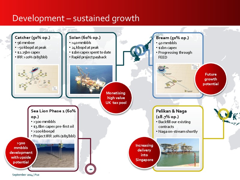 INVESTOR PRESENTATION – Premier Oil – slide 9