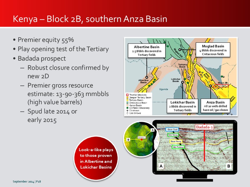 INVESTOR PRESENTATION – Premier Oil – slide 17
