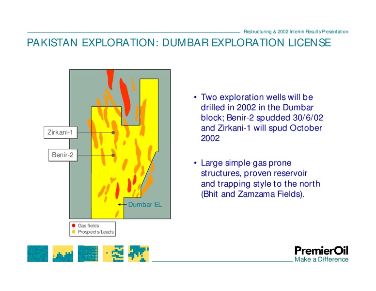 RESTRUCTURING & 2002 INTERIM RESULTS PRESENTATION – Premier Oil – slide 25