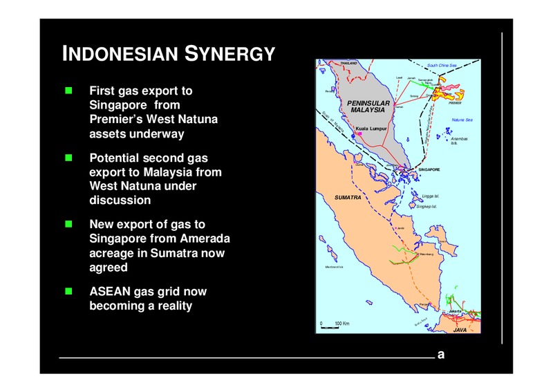 INVESTOR PRESENTATION – Premier Oil – slide 16