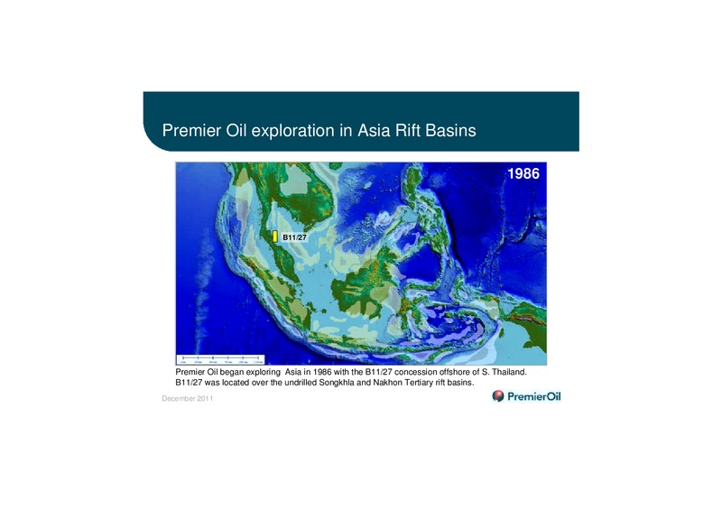 ASIA EXPLORATION – Premier Oil – slide 6