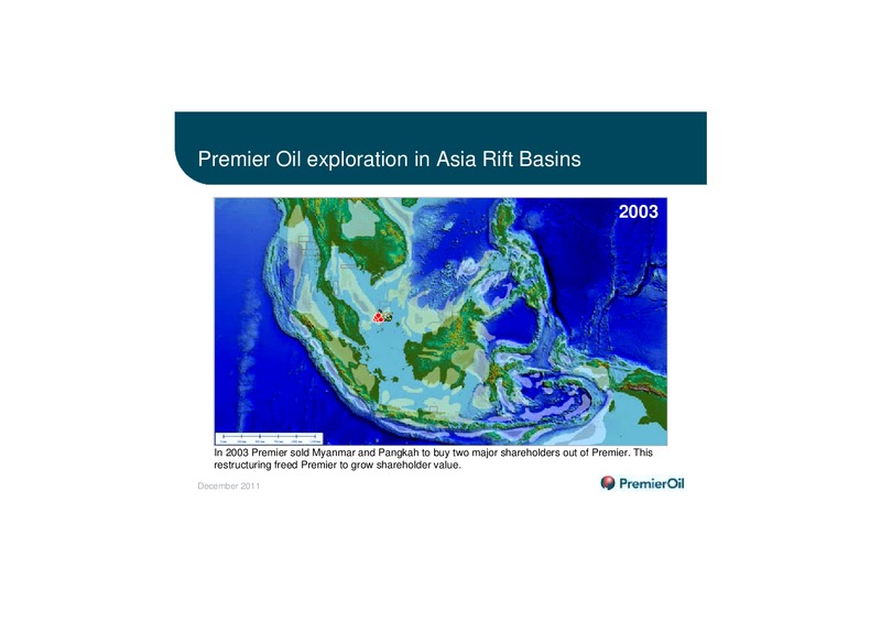 ASIA EXPLORATION – Premier Oil – slide 15