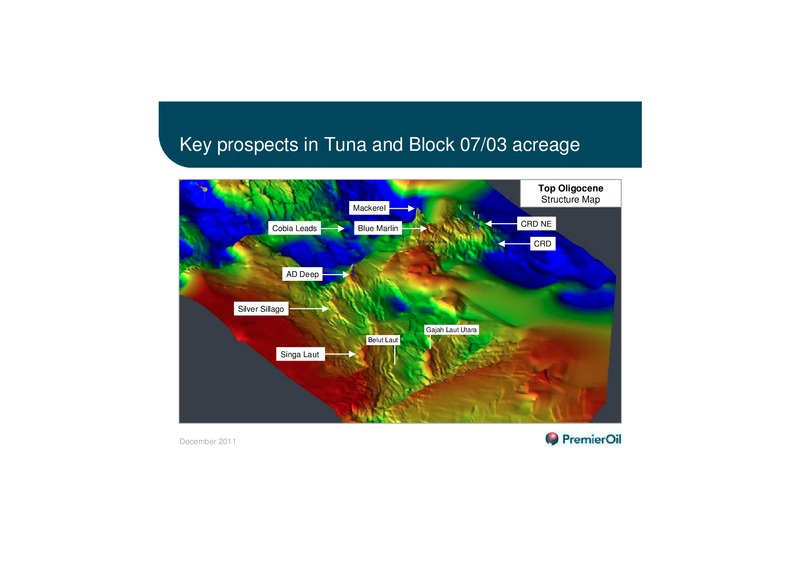 ASIA EXPLORATION – Premier Oil – slide 21