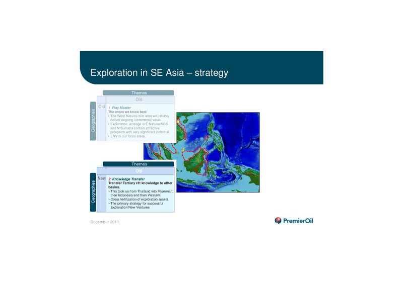 ASIA EXPLORATION – Premier Oil – slide 34