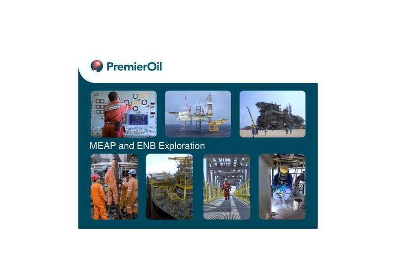MEAP AND ENB EXPLORATION – Premier Oil – slide 1