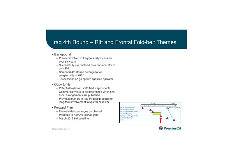 MEAP AND ENB EXPLORATION – Premier Oil – slide 11