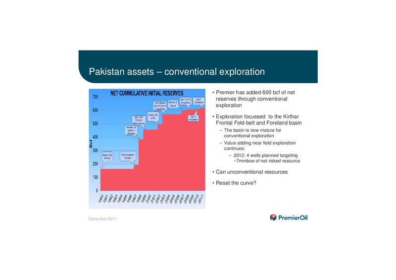 MEAP AND ENB EXPLORATION – Premier Oil – slide 12