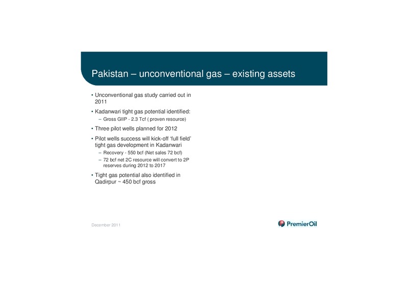 MEAP AND ENB EXPLORATION – Premier Oil – slide 14