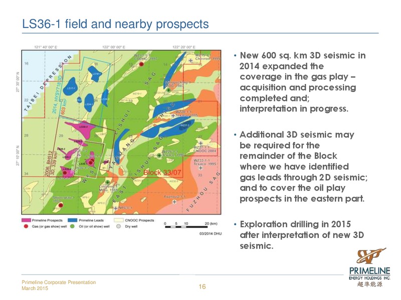 Primeline Energy Holdings Inc – Primeline Energy Holdings – slide 16