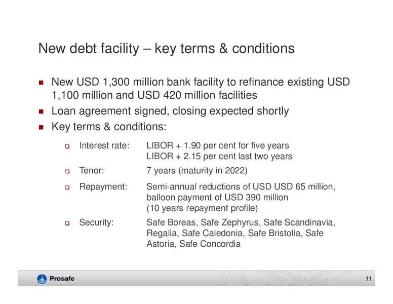 Q4 2014 EARNINGS CALL – Prosafe Se – slide 10