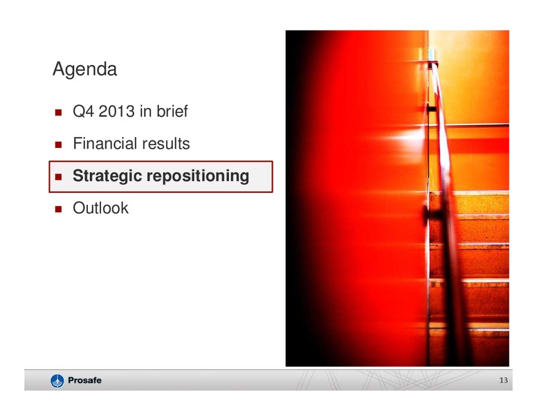Q4 2013 EARNINGS CALL – Prosafe Se – slide 12