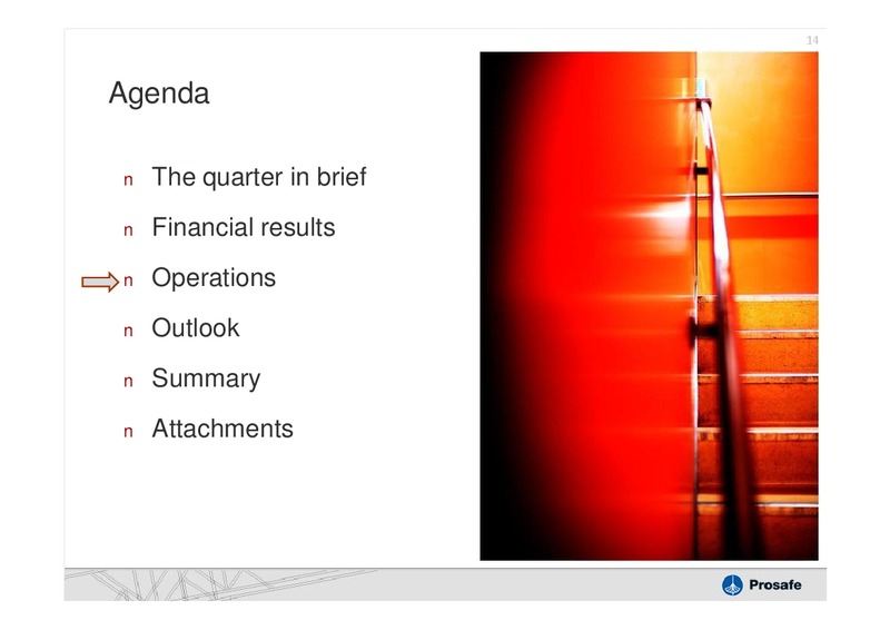 Q4 2010 EARNINGS CALL – Prosafe Se – slide 13