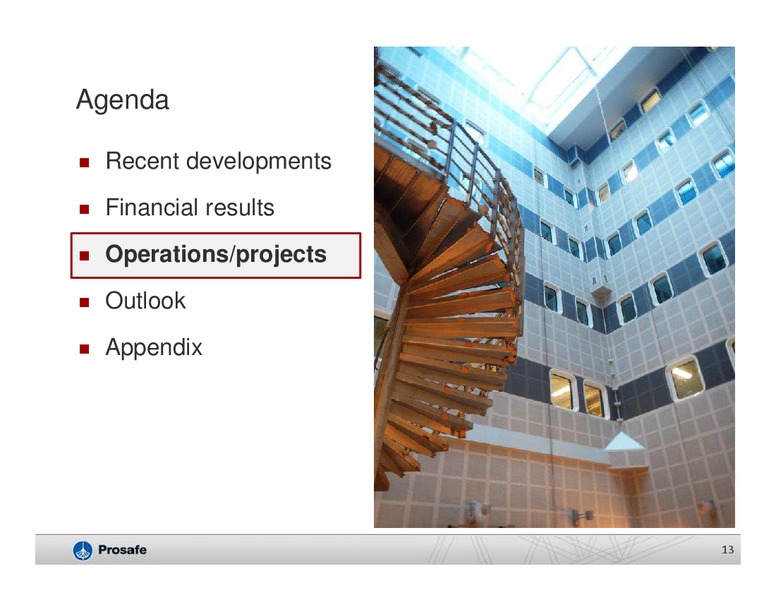 Q3 2014 EARNINGS CALL – Prosafe Se – slide 12