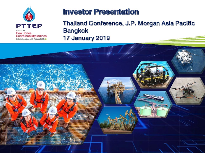 Thailand Conference – PTTEP – slide 1