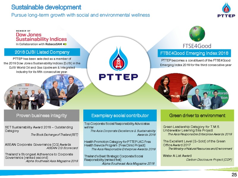 Thailand Conference – PTTEP – slide 25