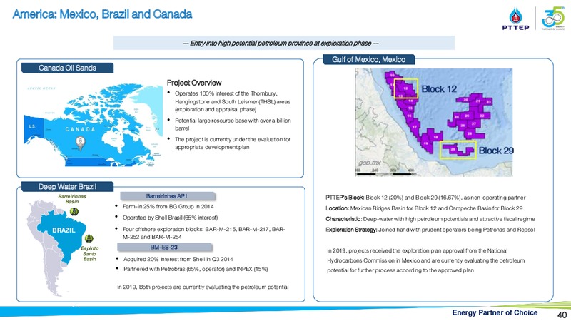 Finansia Investment Conference Bangkok – PTTEP – slide 39