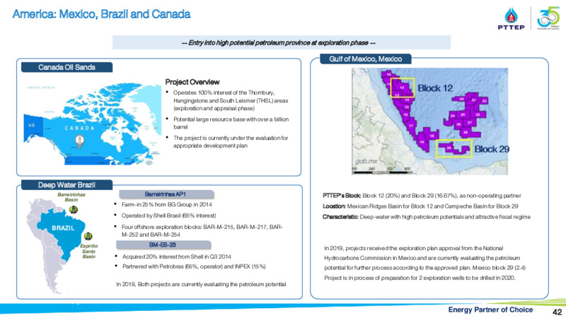 CLSA Group Conference – PTTEP – slide 41
