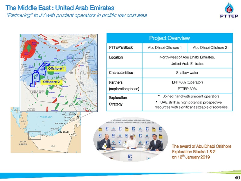 Non Deal Roadshow by DBTisco – PTTEP – slide 39