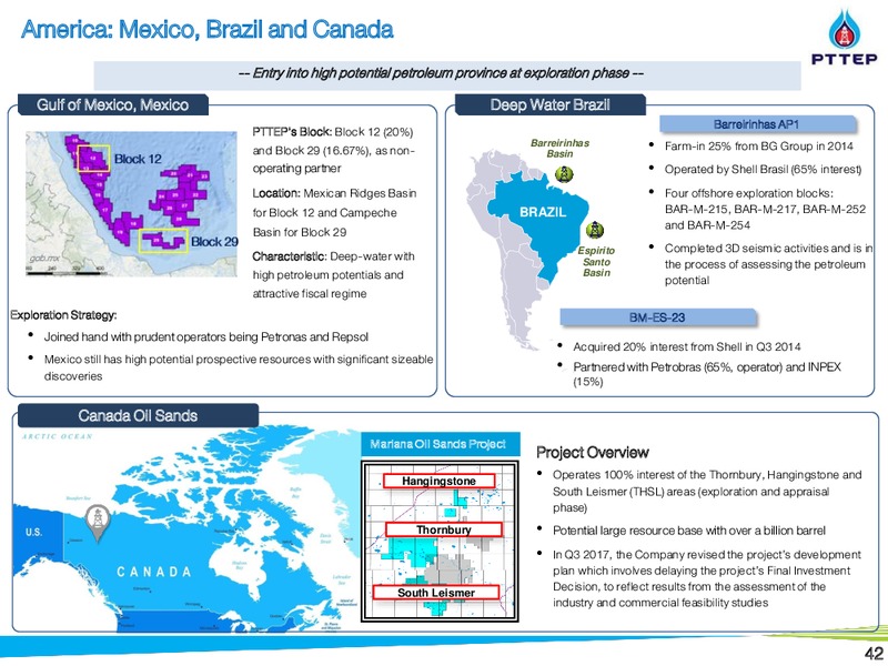 Non Deal Roadshow by DBTisco – PTTEP – slide 41