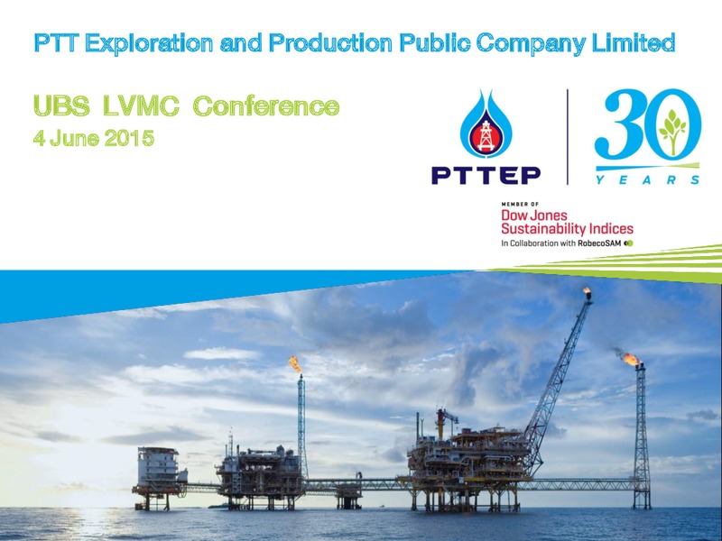 UBS LVMC Conference – PTTEP – slide 1