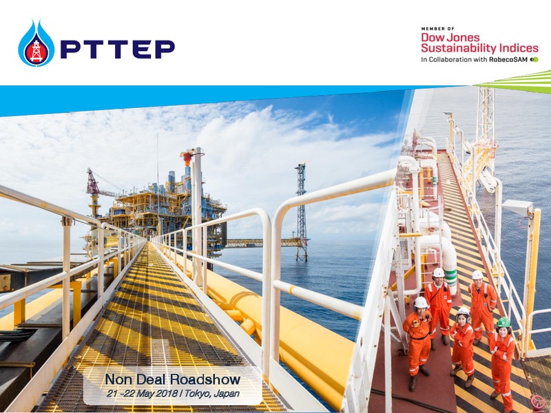 May 2018 Non Deal Roadshow Presentation – PTTEP – slide 1