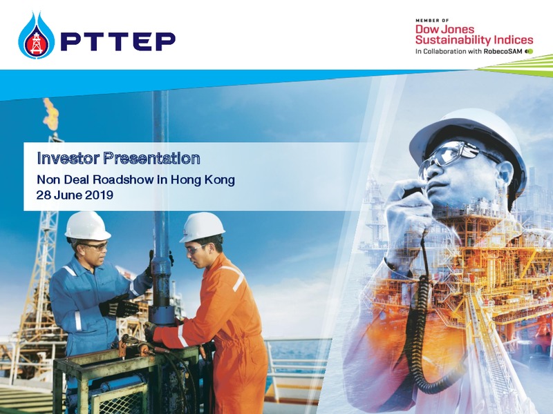 Non Deal Roadshow by CIMB – PTTEP – slide 1