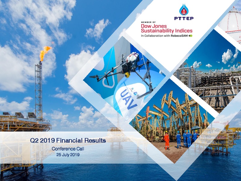 Q2 2019 Financial Results – PTTEP – slide 1
