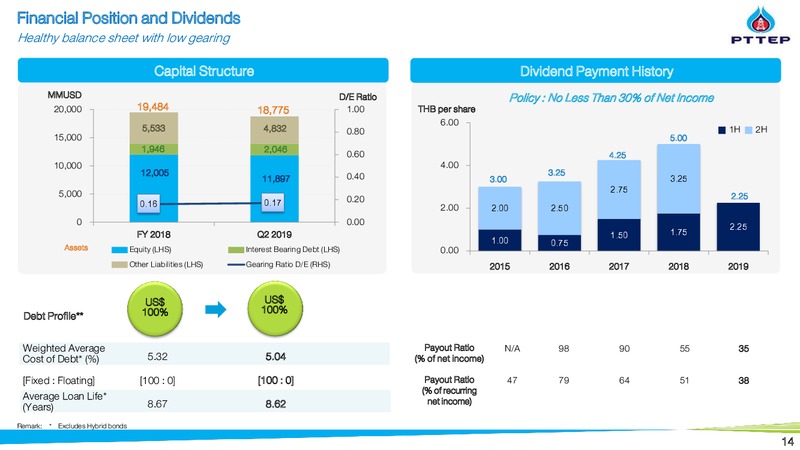 Thailand Focus 2019 – PTTEP – slide 13