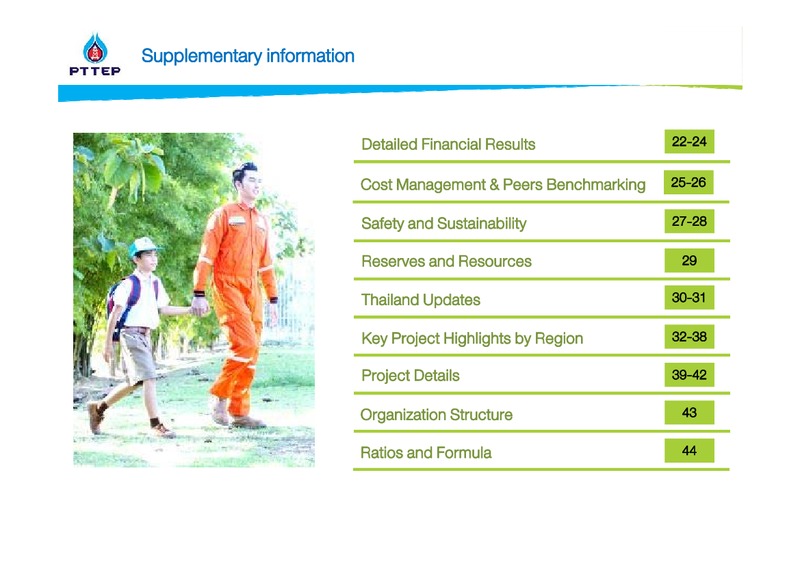 Thailand Focus 2017 – PTTEP – slide 21