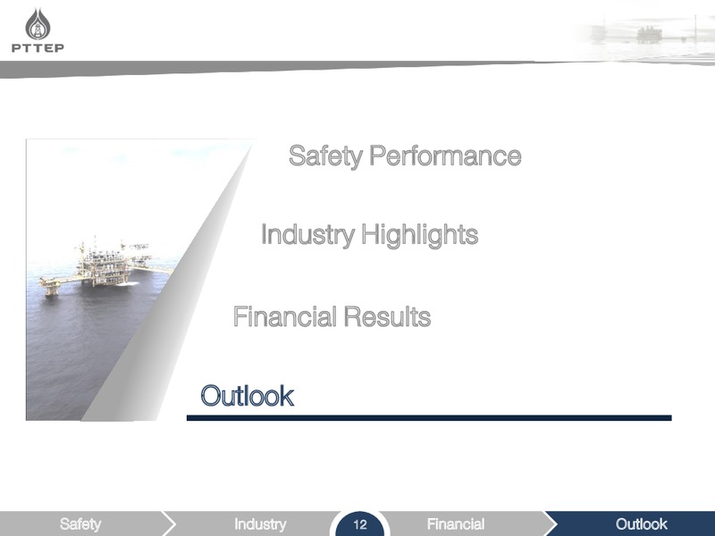 Q3 2016 Opportunity Day – PTTEP – slide 12