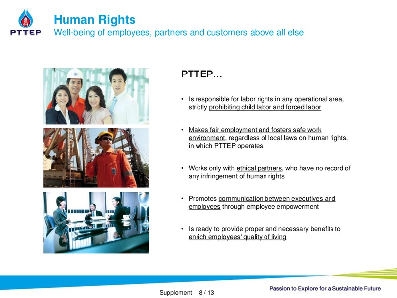 INVESTOR PRESENTATION – PTTEP – slide 34