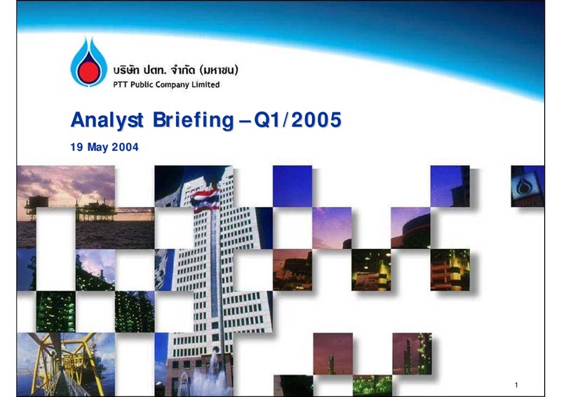 Q1 2005 EARNINGS CALL – PTTEP – slide 1