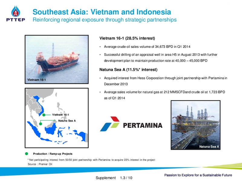 CALGEMS NON DEAL ROADSHOW – PTTEP – slide 19
