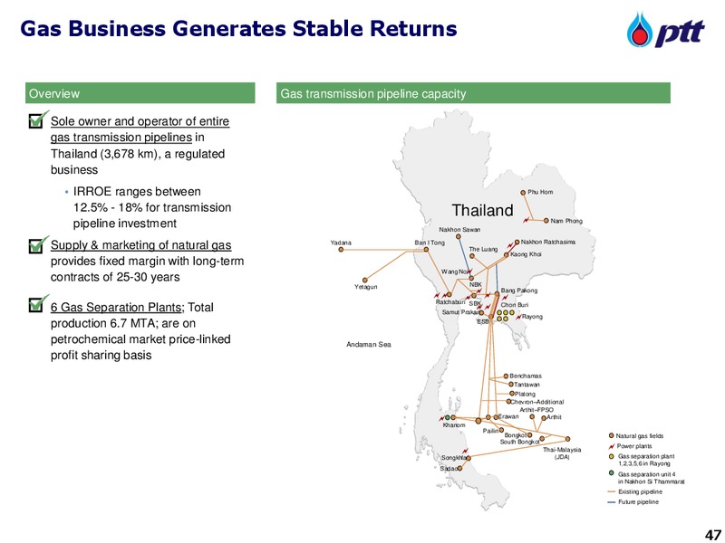 CalGems Conference – PTTEP – slide 47