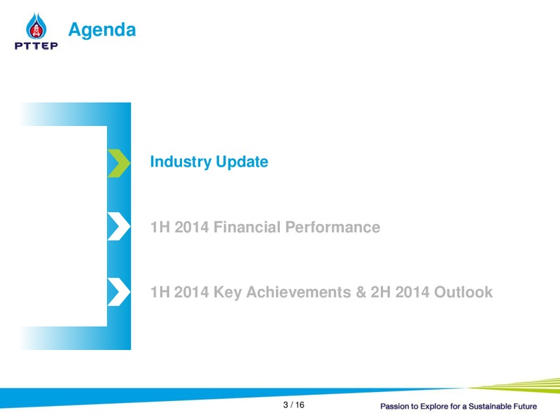 Q2 2014 Analyst Meeting – PTTEP – slide 2