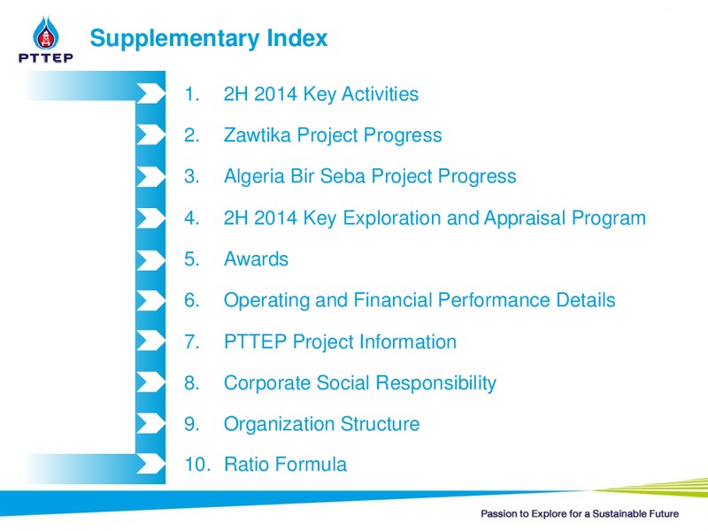 Q2 2014 Analyst Meeting – PTTEP – slide 17