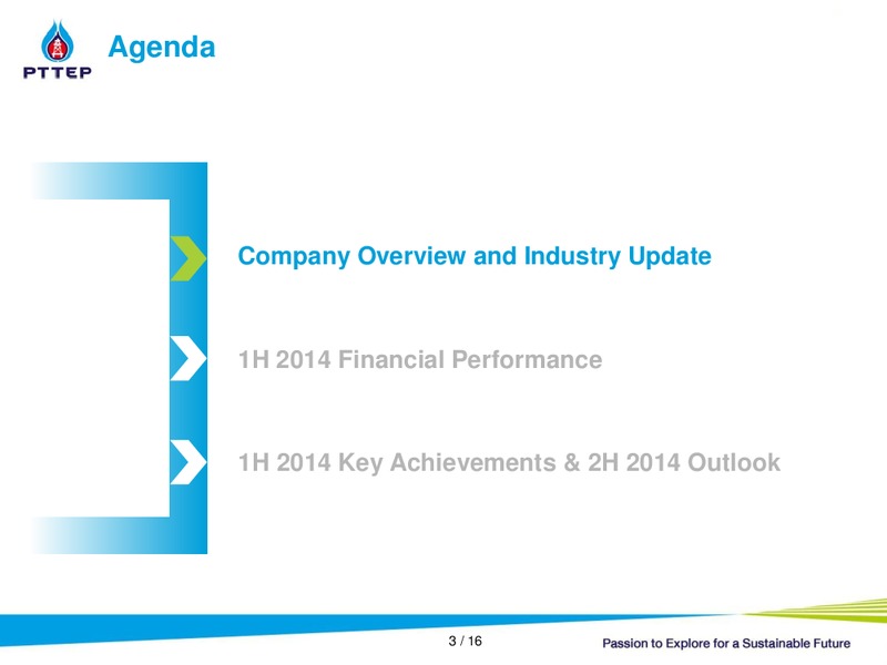 Opportunity Day: Q2 2014 – PTTEP – slide 2