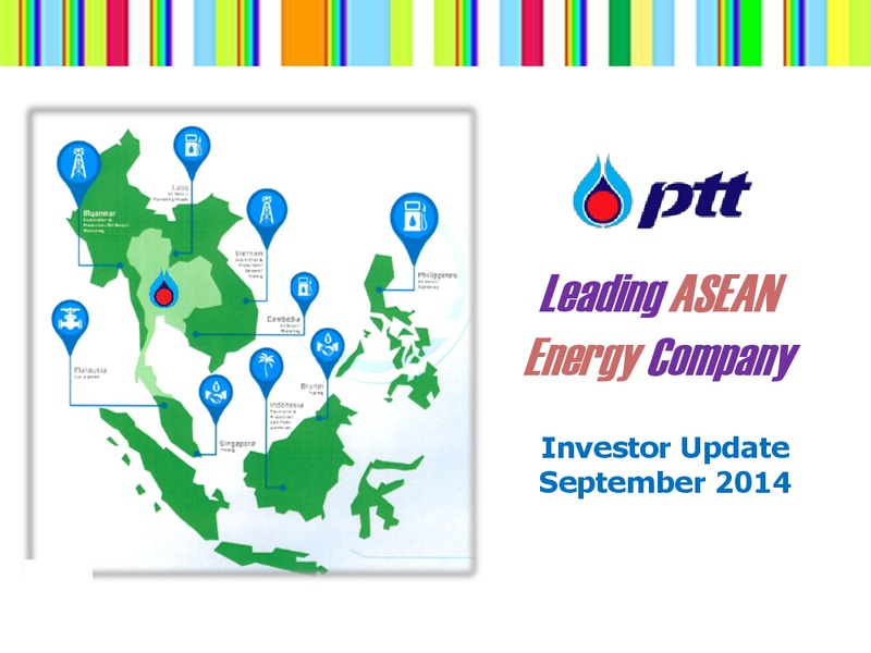 Investor Update – PTTEP – slide 1