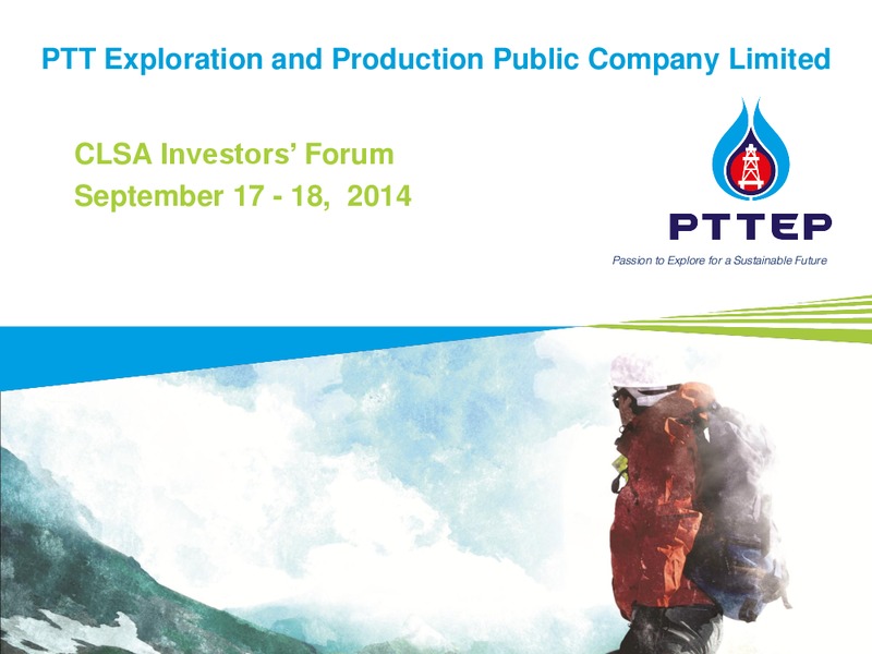 CLSA INVESTOR'S FORUM – PTTEP – slide 1