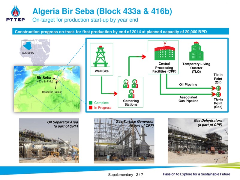 Q3 2014 ANALYST MEETING – PTTEP – slide 19