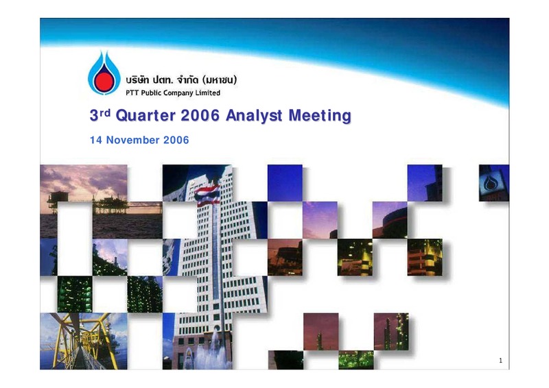 Q3 2006 ANALYST MEETING – PTTEP – slide 1