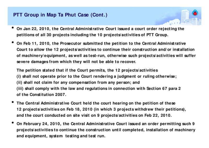 FEBRUARY 2009 ANALYST MEETING – PTT Public Company Limited – slide 6
