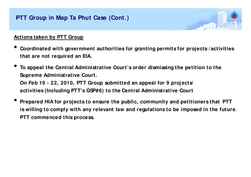 FEBRUARY 2009 ANALYST MEETING – PTT Public Company Limited – slide 7